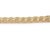 Mid 20th Century Fancy Open 15mm Wide 14k Yellow Gold Swirl Link Bracelet For Sale - Image 4 of 4