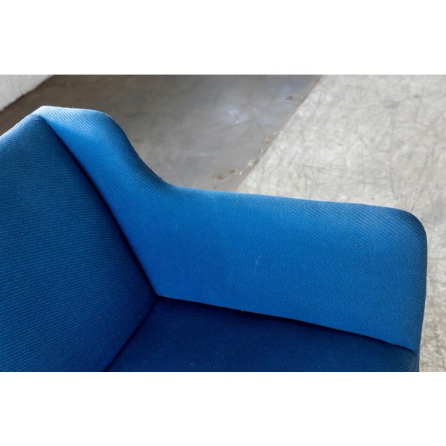 Wood Danish 1940's Settee Similar to Ole Wanscher For Sale - Image 7 of 13