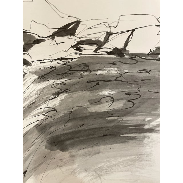 Painting of Granite Falls in Washington State from the estate of Northwest School artist Neil Meitzler (1930 - 2009)....