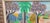Green Vintage Signed Hatian Painting of Adam & Eve For Sale - Image 8 of 10