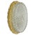 Gold Tone Glass Wall Light from Glashütte Limburg, 1970s For Sale