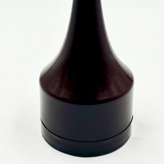 Italian Space Age Floor Ashtray in Chocolate Brown Plastic from Caimi, 1970s For Sale - Image 9 of 13