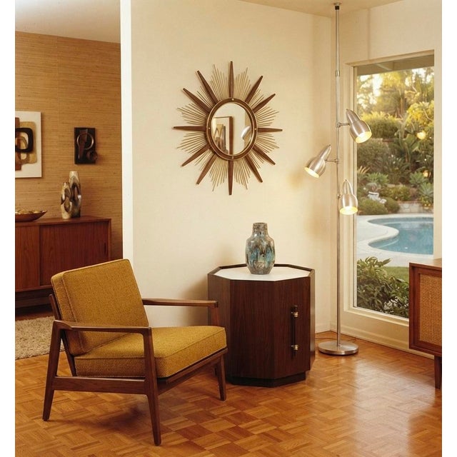 Vintage Mid-Century Modern Octagonal Cabinet End Table, Circa 1970s For Sale - Image 12 of 12