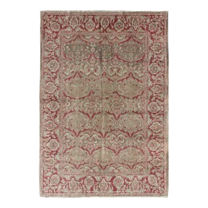 Antique Turkish Sivas Rug With All-Over Arabesque Design 5' X 7'7''