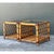 Vintage Trellis Rattan and Glass Side Tables - Pair For Sale - Image 12 of 12