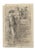 Lovers is an original artwork realized in 1927 by Andre Leroux. Original drawing in in black point. The artwork represents...