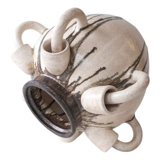 Cadere Vase in Wheel-Thrown Glazed Stoneware by Robin Kerr For Sale