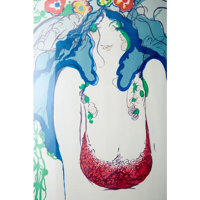 "Flowers in Her Hair," Frank Gallo Signed Serigraph For Sale In Atlanta - Image 6 of 9