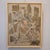 Cardboard adhered to canvas “New York Subway”, Reynold Arnould, Futurism, early 20th century – France Technique on...