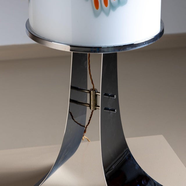 Pair of Table Lamps by Alfredo Barbini, Italy 1960s For Sale - Image 13 of 18