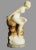 Antique Art Nouveau Alabaster & Marble Sculpture Statue Nude Sea Nymph A. Del Perugia 1910 For Sale - Image 4 of 9