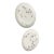 Pair of Ceramic Mikasa Pine Plates For Sale