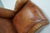 Set of Vintage Dutch Cognac Leather Club Chair and Ottoman For Sale - Image 10 of 18