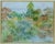 Contemporary Late 20th Century Mc Boisson - Countryside Landscape, Watercolor on Paper For Sale - Image 3 of 6