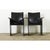 Late 20th Century Vintage Italian Matteo Grassi Leather Armchairs - A Pair For Sale - Image 5 of 12