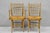 Traditional Antique English Regency Faux Bamboo Rush Seat Wooden Dining Chairs - Set of 6 For Sale - Image 3 of 18