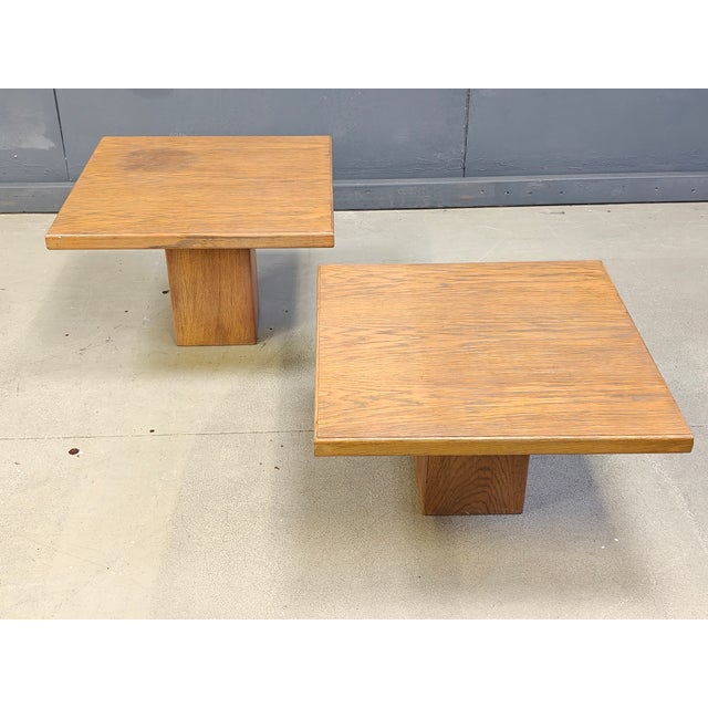 Vintage Wooden Nesting Tables, 1960s, Set of 2 For Sale - Image 4 of 6