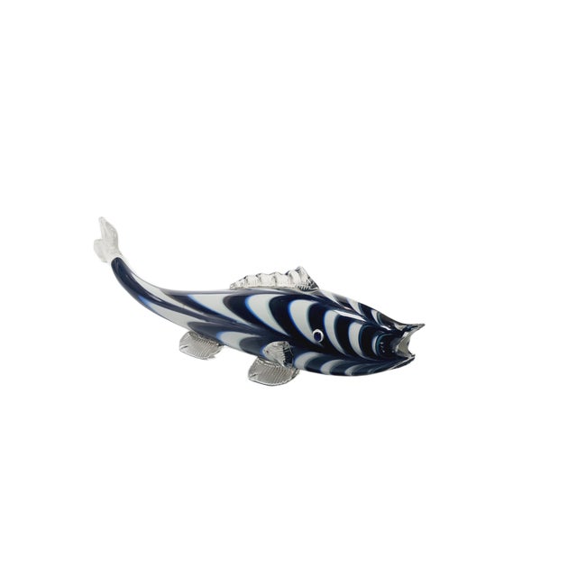 Fish Glass Figurine, Former Czechoslovakia, 1960s For Sale - Image 15 of 15