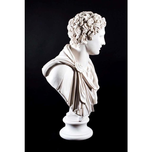 Stone Mark Antony Bust Sculpture, 20th Century For Sale - Image 7 of 10