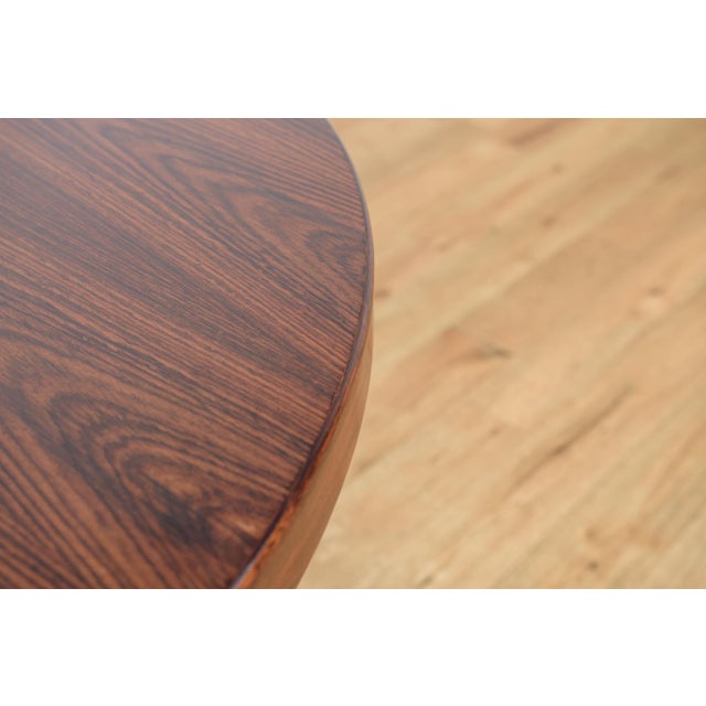 Mid-Century Round Rosewood Extendable Dining Table, Denmark, 1960s For Sale - Image 13 of 18