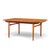 Brown Kurt Østervig Style Mid Century Danish Rosewood Expanding Hidden Leaf Dining Table With 2 Leaves For Sale - Image 8 of 13