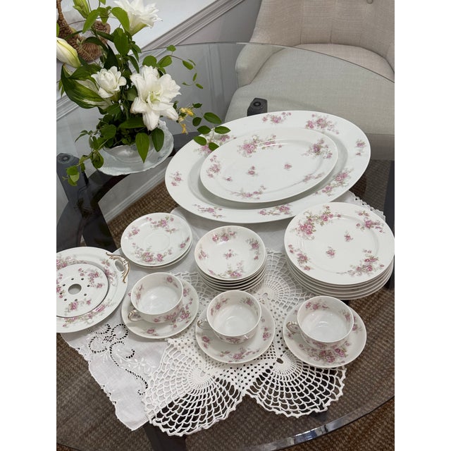 Antique Limoges Dinner Set - Set of 23 For Sale - Image 11 of 15