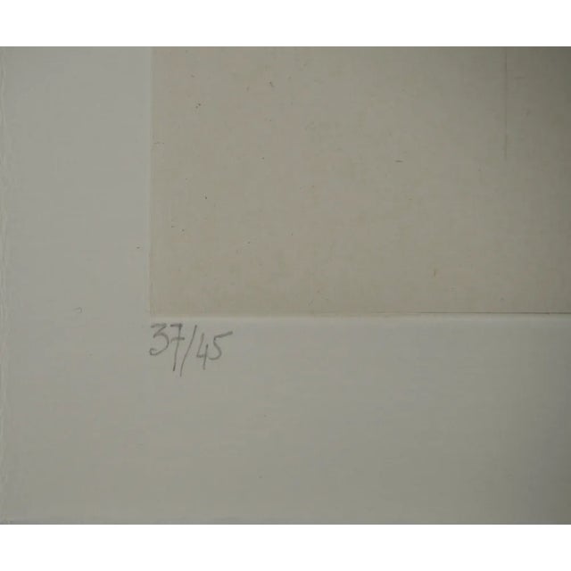 Fred deux (1924-2015) the branches, 1998 original engraving (moret workshop) signed in pencil numbered out of 45 copies on...