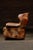 Brown Vintage Wingback Leather Chair With Pillow, Ottoman by Walter E. Smithe For Sale - Image 8 of 18