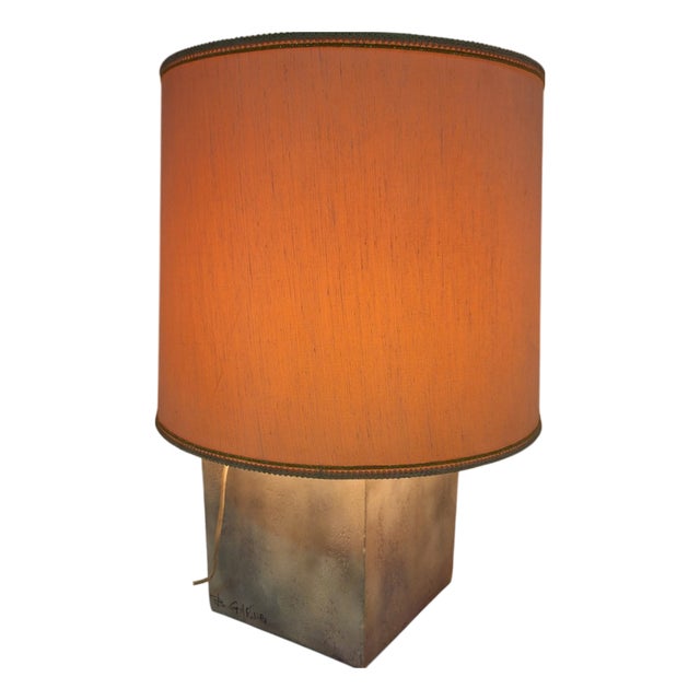 Table Lamp in Glazed Ceramic by Bianca Garinei for Atelier Ceramica Smaltata, 1990s For Sale