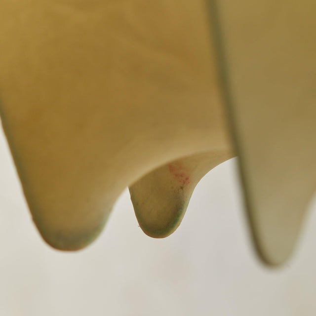 1960s 1960s Italian Ribbed Cocoon Pendant For Sale - Image 5 of 18