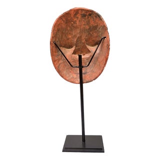 Balinese Mask on Steel Base, 1950s For Sale