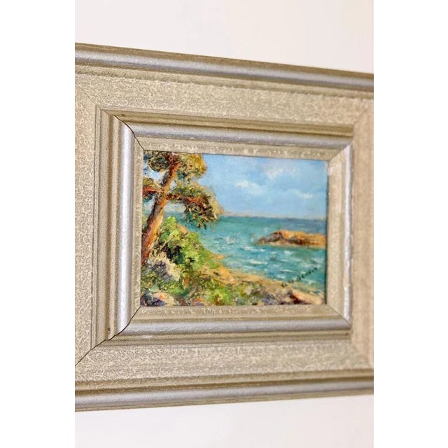 Acke Hermann, Sea View, 1960s, Oil, Framed For Sale - Image 6 of 10