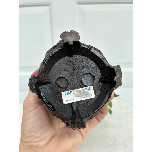 Mid 20th Century Pink Jade Flowering Faux Bonsai in Pot For Sale In Milwaukee - Image 6 of 6