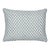 Schumacher x Mark D. Sikes Oleander Indoor/Outdoor 18” Lumbar Pillow in Indigo For Sale