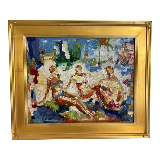 Contemporary Figural Oil Painting by Serguei Novitchkov For Sale