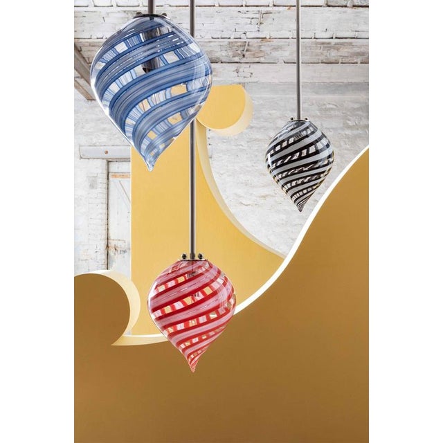 Spirale Colorful Balloon Brass Glass Floor Lamp 150 by Magic Circus Editions For Sale - Image 12 of 15