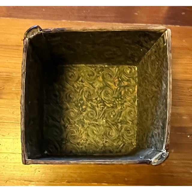 Antique 19th Century French Leather Bound Book Form Library Waste Paper Basket or Box for the Desk For Sale - Image 12 of 16
