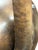 Bronze Hammered Exposed Bulb Arts and Crafts Wall Sconce in Patinated Bronze For Sale - Image 8 of 9