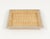 Mid-Century Modern Serving Tray in Rattan and Chrome from Christian Dior, 1970s For Sale - Image 9 of 12