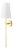 Regina Andrew Toni Steel Sconce, Brass For Sale