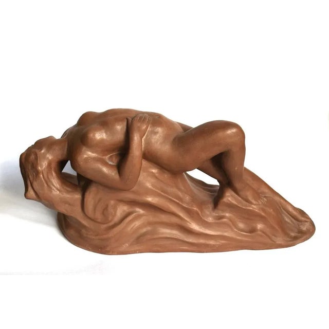 Large Art Deco Ceramic Model, 1930 For Sale - Image 9 of 9