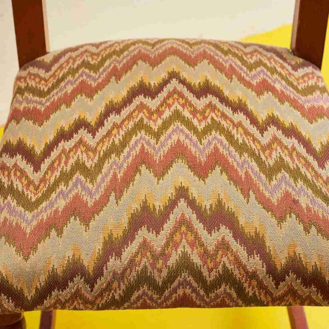 Wood Spool Chairs in Wood, 1970s, Set of 6 For Sale - Image 7 of 11