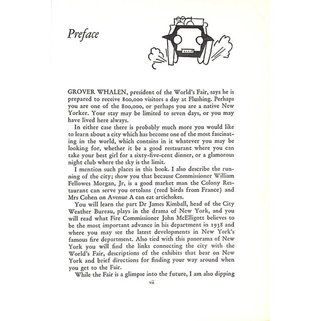 White "Here Is New York a Gay Baedeker of Gotham" 1939 Worden, Helen For Sale - Image 8 of 12
