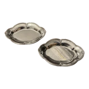 Pewter Trays - A Pair