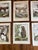 Beautiful set of eight 19th century color engravings by Georges-Louis Leclerc de Buffon of various monkeys. They are in...