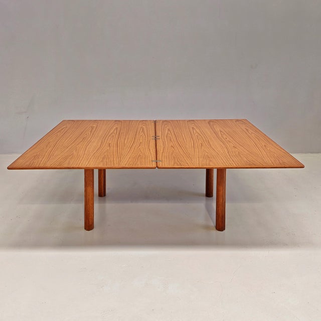 Nibay Extendable Table in Oak by Tobia and Afra Scarpa for Gavina, 1960s For Sale - Image 6 of 18