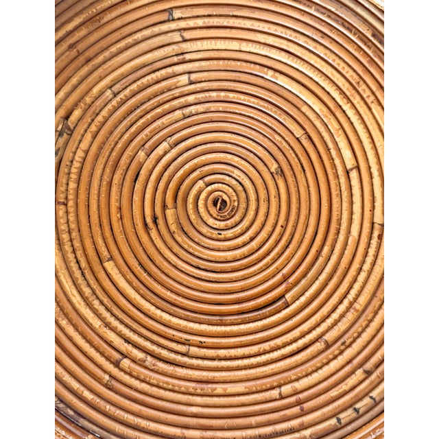 1970's Italian Style Pencil Reed Tray For Sale In Dallas - Image 6 of 11