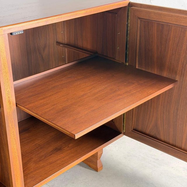Vintage MB15 Walnut Sideboard by Franco Albini for Poggi, 1958 For Sale - Image 12 of 18