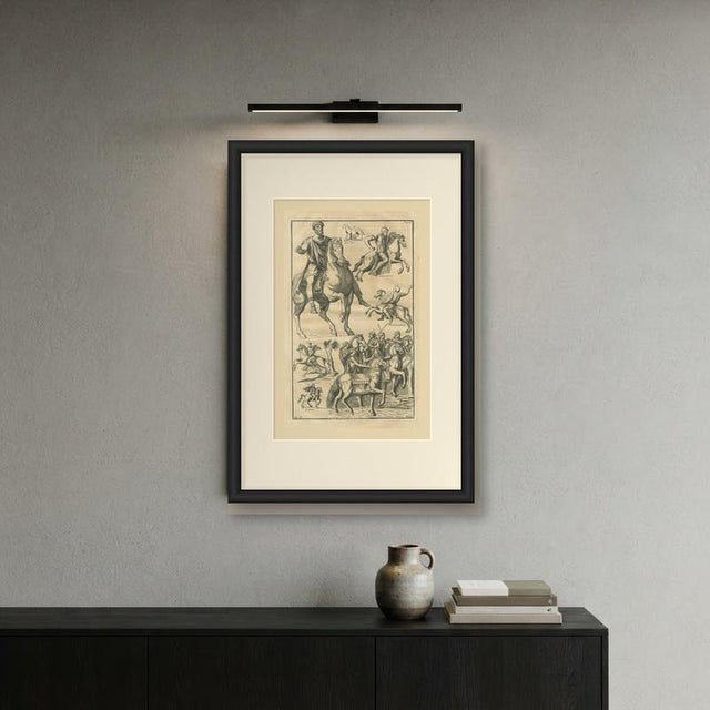 Montfaucon, Roman Equestrian Statue and Cavalry Reliefs, Montfaucon Engraving, 1722, Engraving For Sale - Image 6 of 8