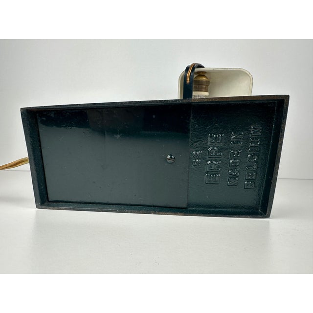 Vintage Notary Lamp in Bakelite and Cast Iron from Erpé, 1930s For Sale - Image 9 of 11